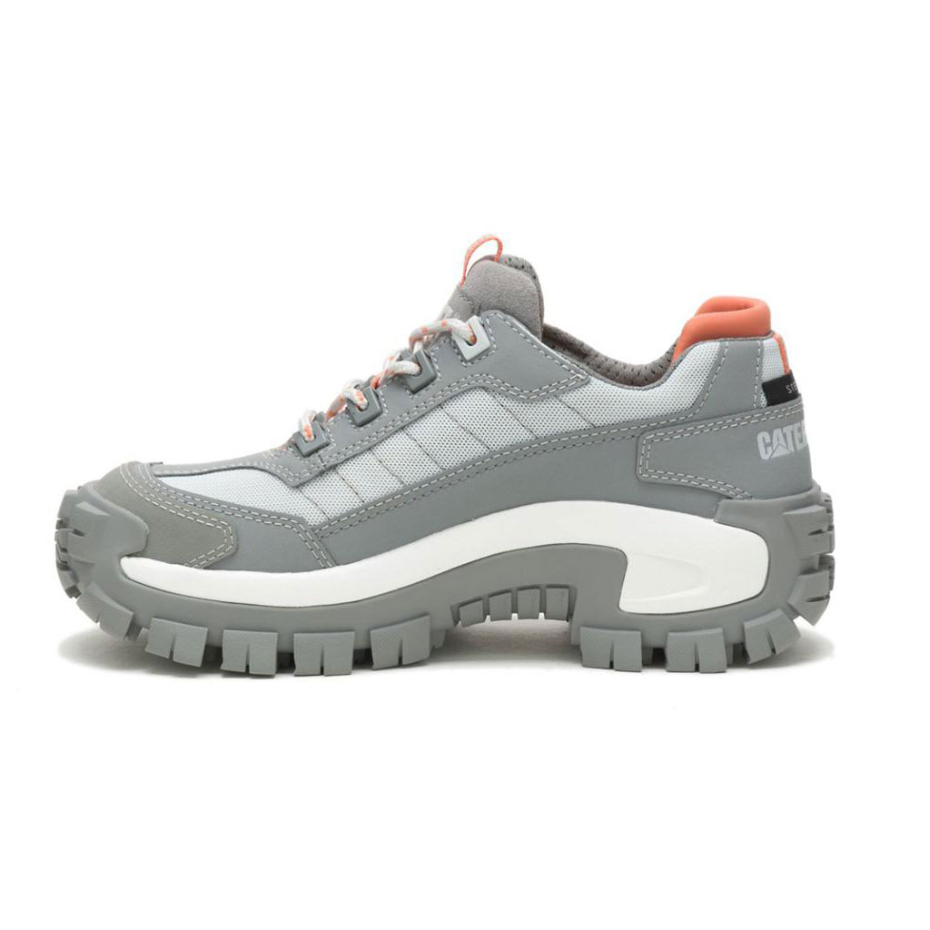 Caterpillar Invader Steel Neus Slip Resistant Footwear Dames Grijs  Belgie |  FAXLJ-0241