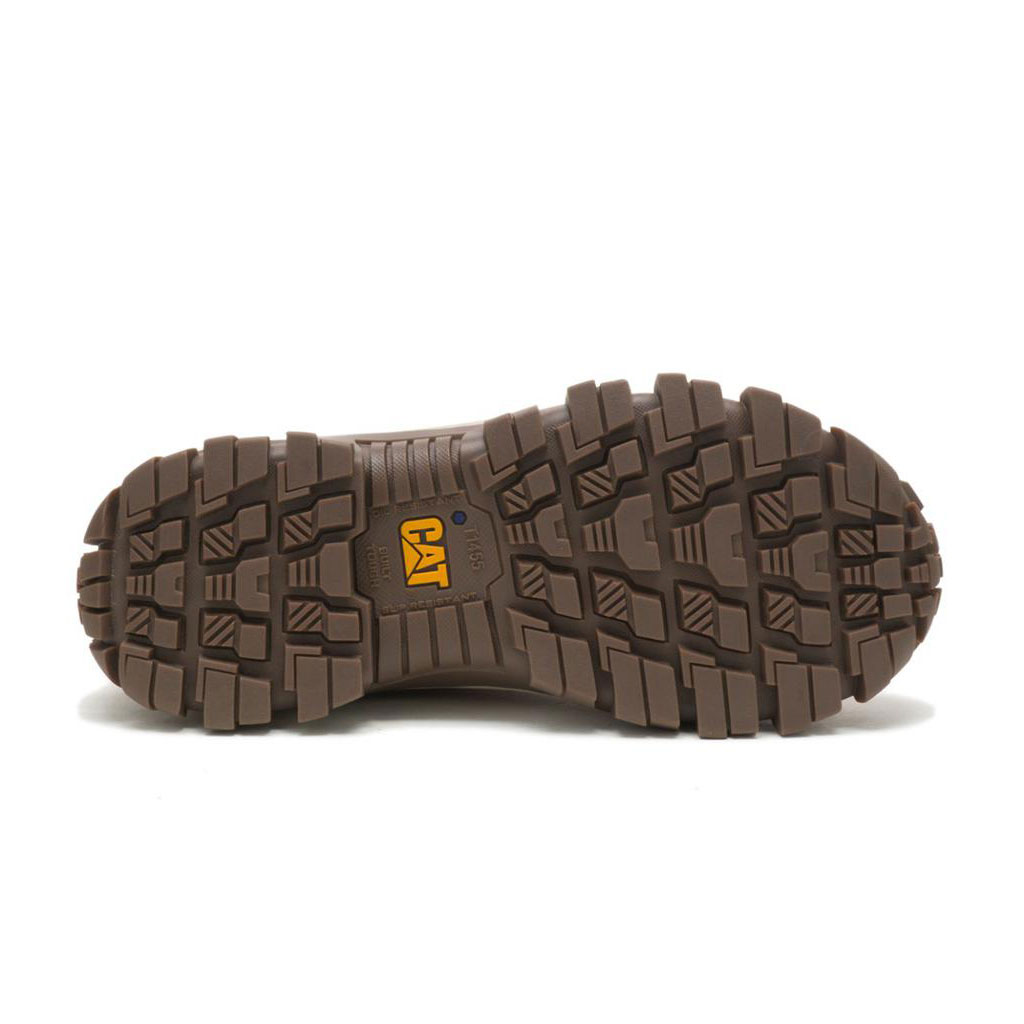 Caterpillar Invader Steel Neus Slip Resistant Footwear Dames Bruin  Belgie |  NXEVJ-0236