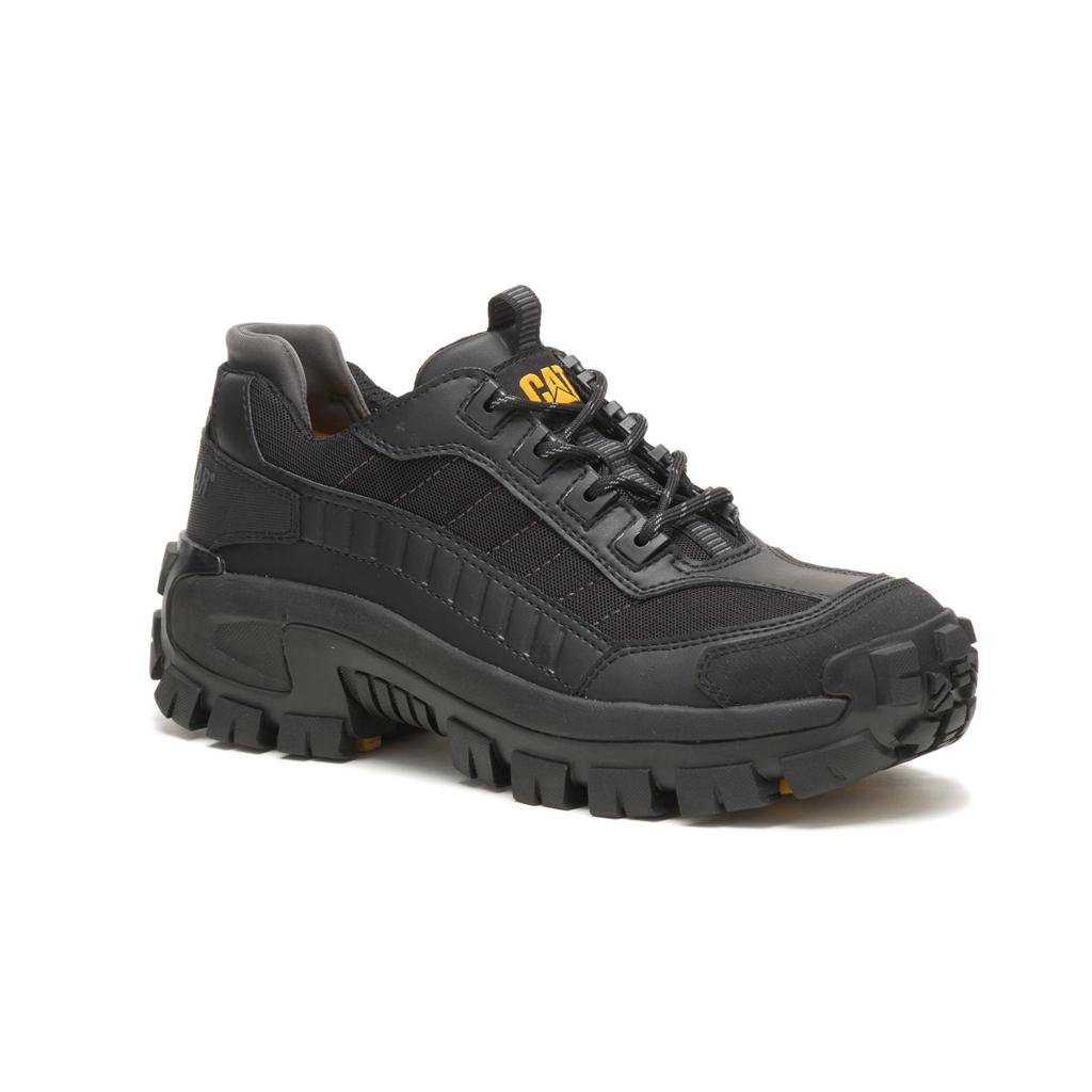 Caterpillar Invader Steel Neus Steel Toe Shoes Heren Zwart  Belgie |  GARDP-0852