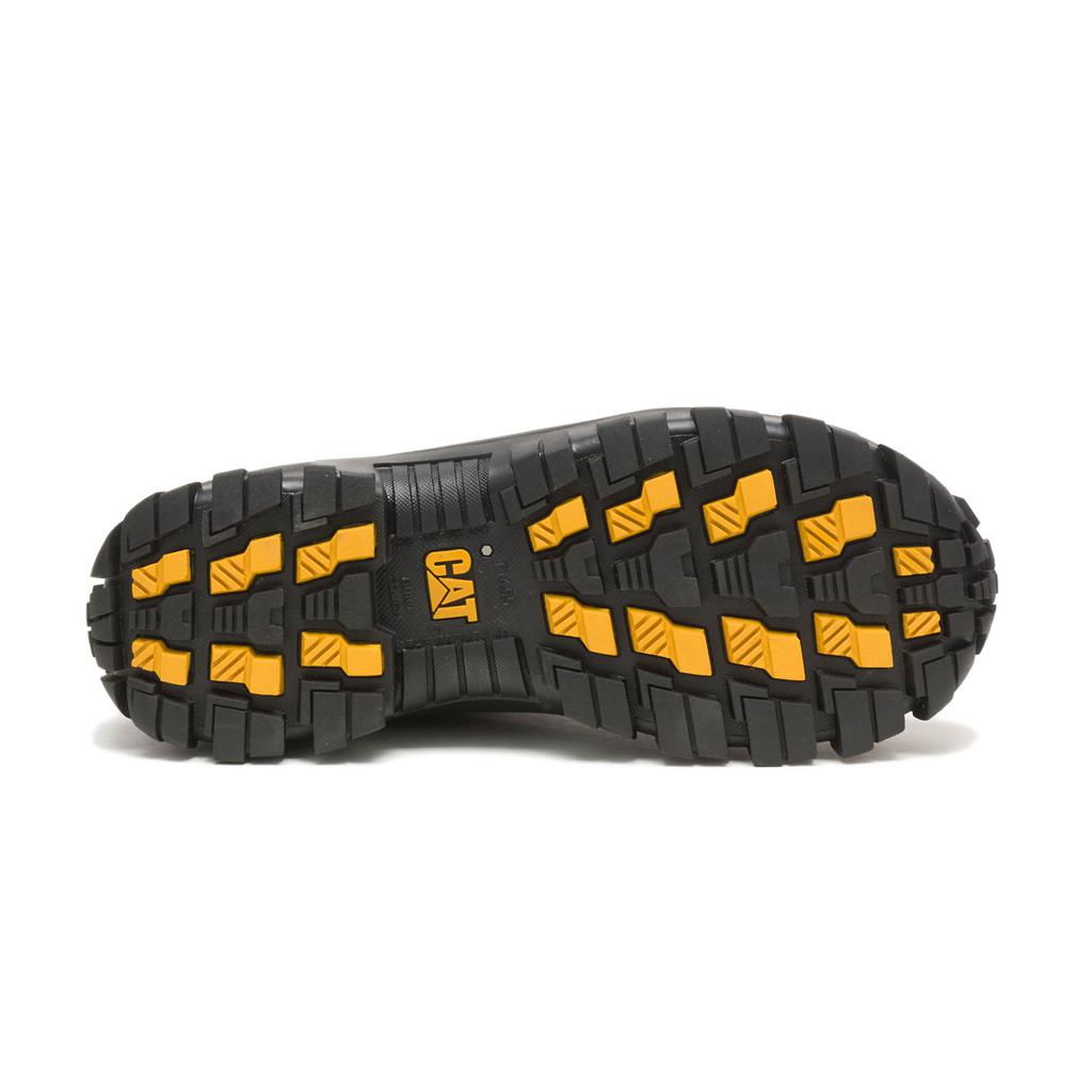 Caterpillar Invader Steel Neus Steel Toe Shoes Heren Zwart  Belgie |  GARDP-0852