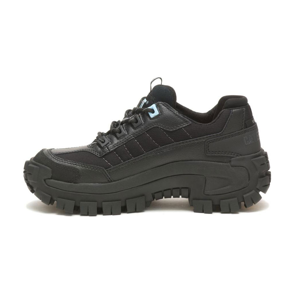 Caterpillar Invader Steel Werkschoenen Dames Zwart Lichtblauw  Belgie |  LONRD-4803