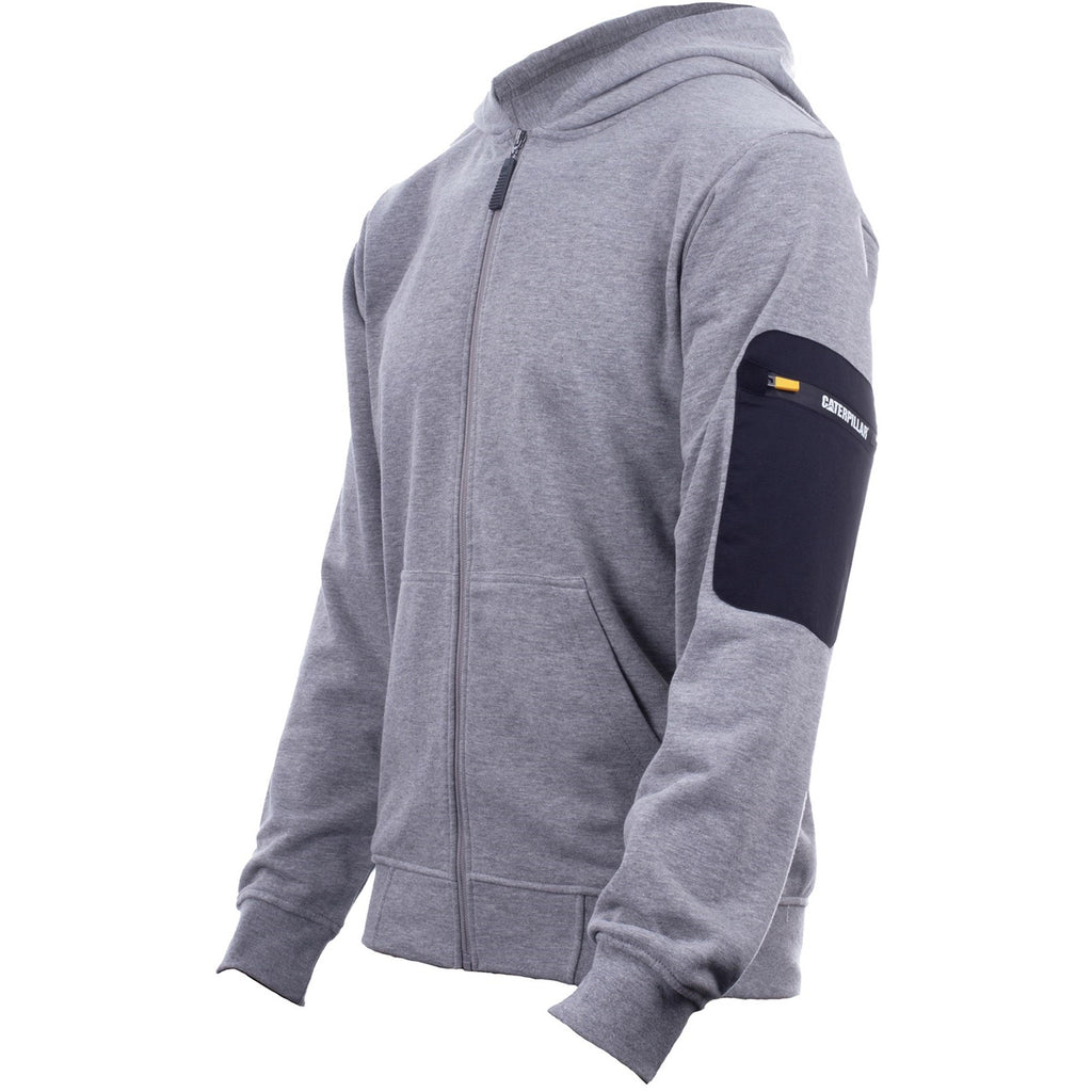 Caterpillar Loopback Full Zip Hoodie Sweatshirts Heren Grijs  Belgie |  IGPQT-8746