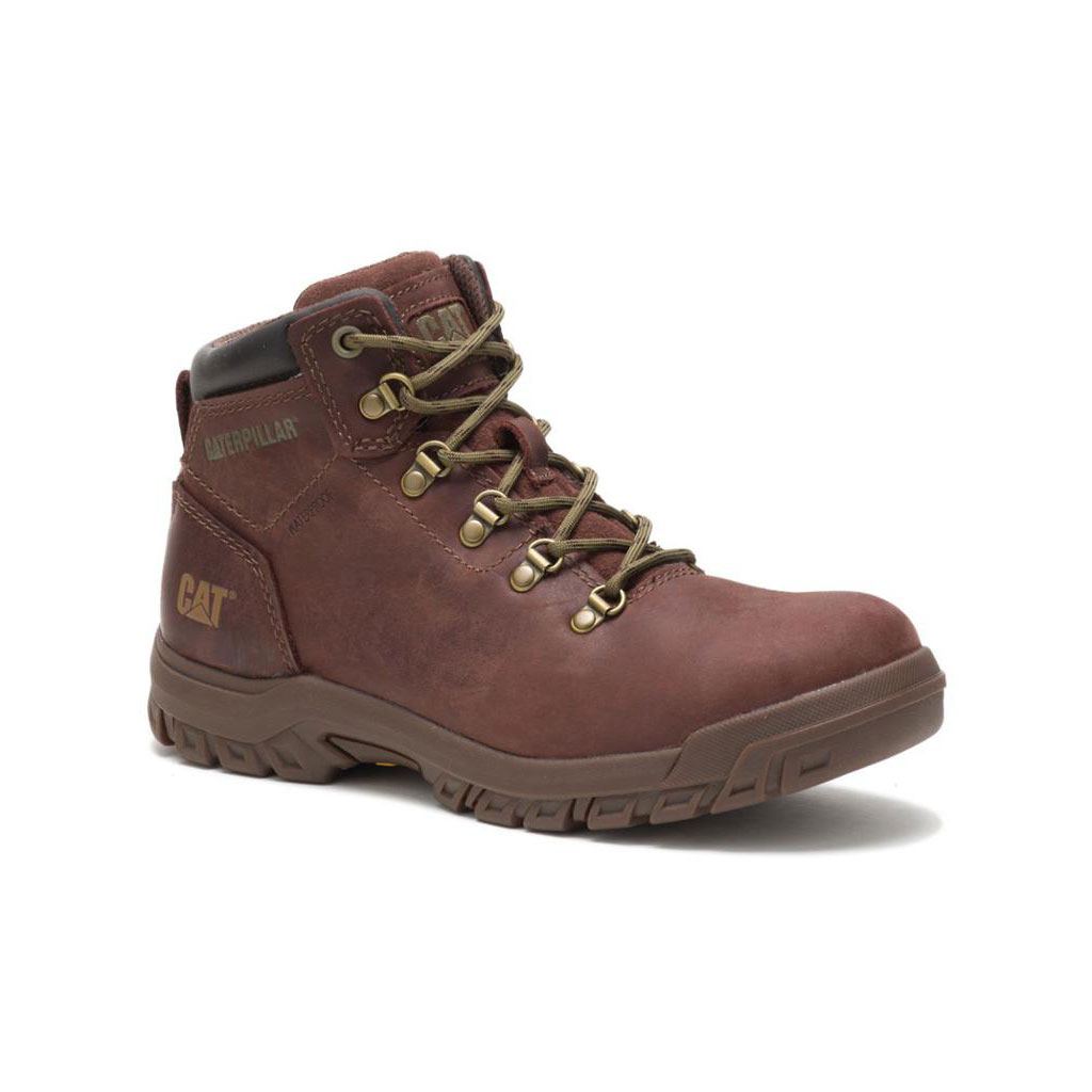 Caterpillar Mae Steel Waterdichte Slip Resistant Footwear Dames Bordeaux  Belgie |  CUSAM-5217