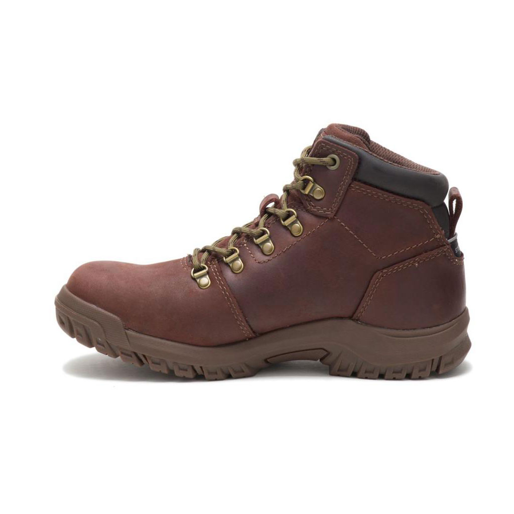 Caterpillar Mae Steel Waterdichte Slip Resistant Footwear Dames Bordeaux  Belgie |  CUSAM-5217