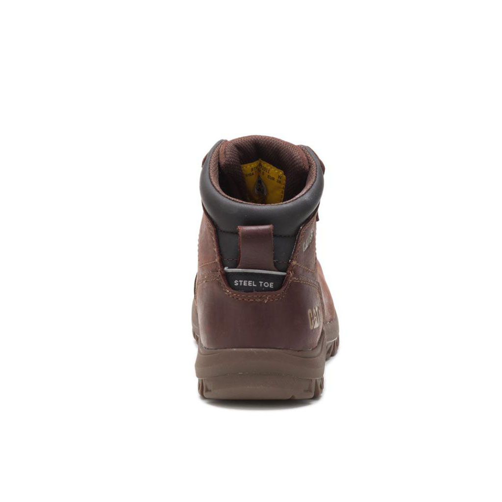 Caterpillar Mae Steel Waterdichte Slip Resistant Footwear Dames Bordeaux  Belgie |  CUSAM-5217