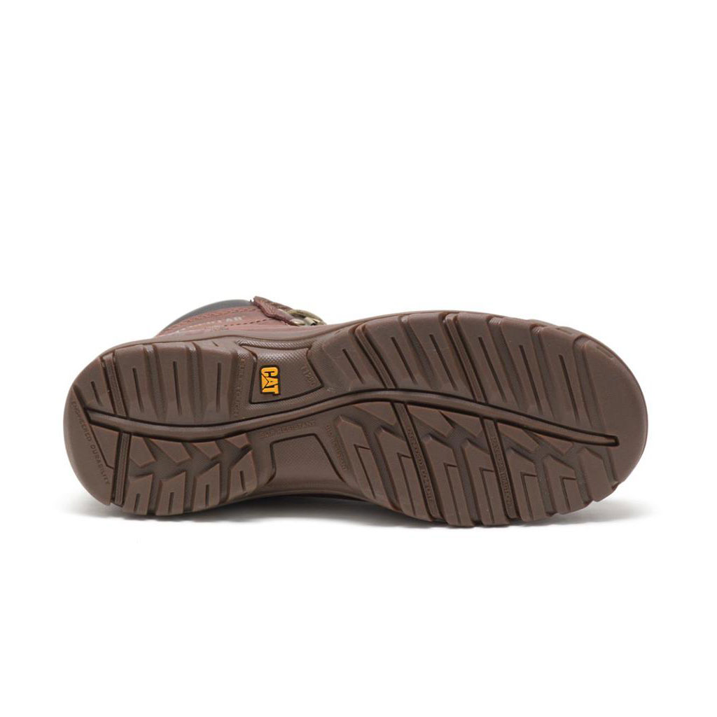 Caterpillar Mae Steel Waterdichte Slip Resistant Footwear Dames Bordeaux  Belgie |  CUSAM-5217