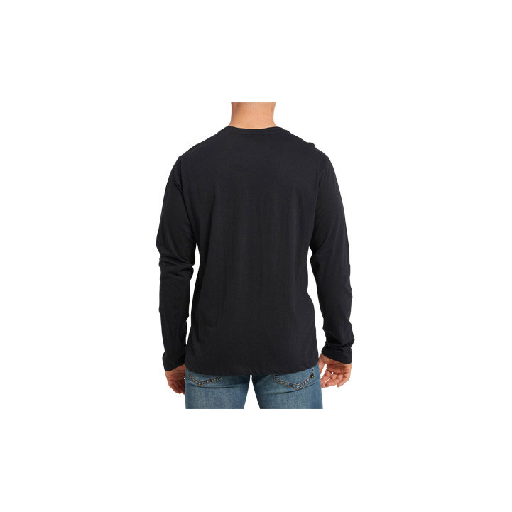 Caterpillar Original Fit Long Sleeve Logo T-shirts Heren Pitch Black-Trademark  Belgie |  DJBMG-5084