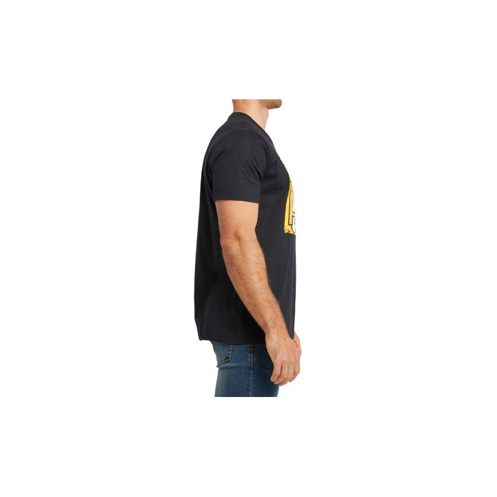 Caterpillar Overlap T-shirts Heren Zwart  Belgie |  HJXBY-6123