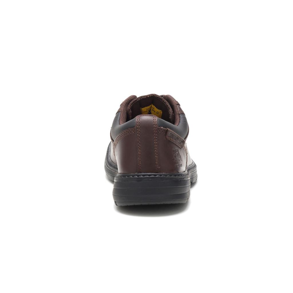 Caterpillar Oversee Steel Neus Steel Toe Shoes Heren Donkerbruin  Belgie |  ULRON-0692