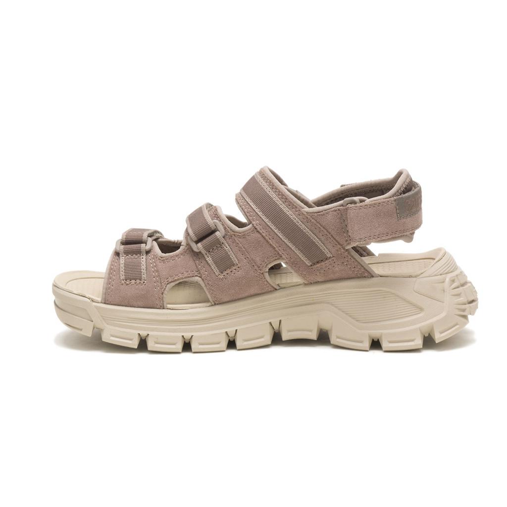 Caterpillar Progressor Gesp Sandalen Dames Khaki  Belgie |  GJLEN-6517