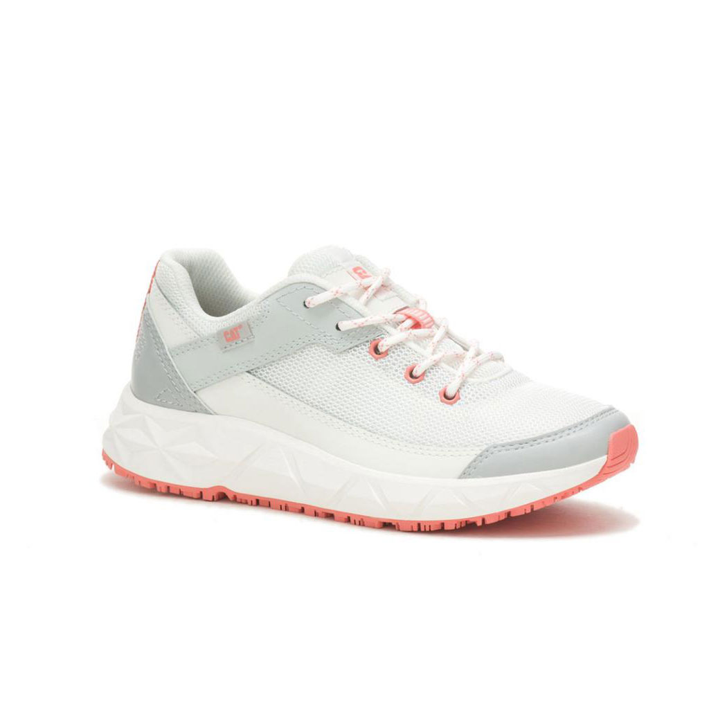 Caterpillar Prorush Speed Fx Sneakers Dames Wit Grijs  Belgie |  ZILTP-8129