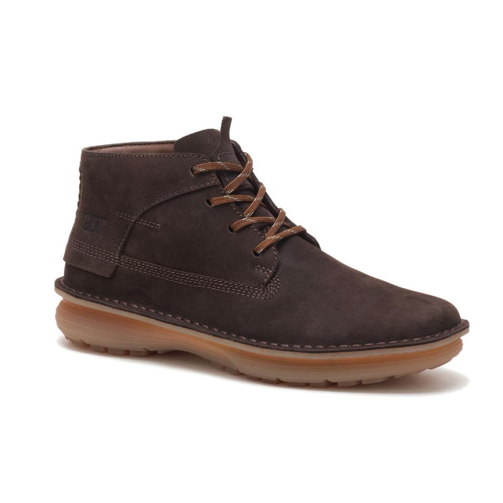 Caterpillar Quartz Hi Chukka Laarzen Heren Koffie  Belgie |  LKMWP-0964