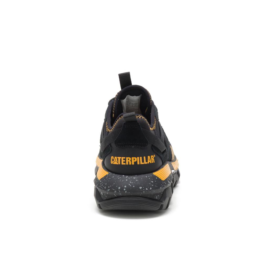 Caterpillar Raider Sport Sneakers Dames Black/Yellow  Belgie |  VBYAR-0526