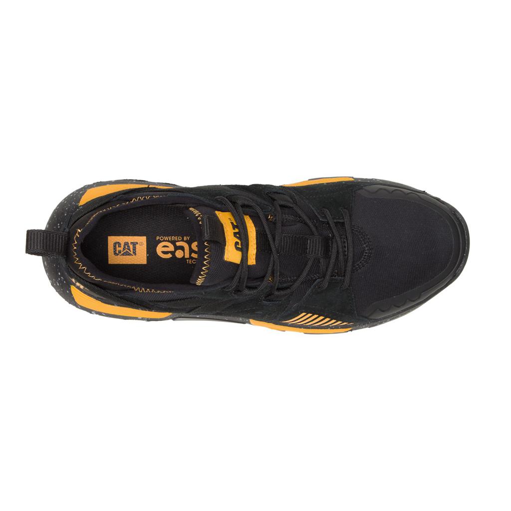 Caterpillar Raider Sport Sneakers Dames Black/Yellow  Belgie |  VBYAR-0526