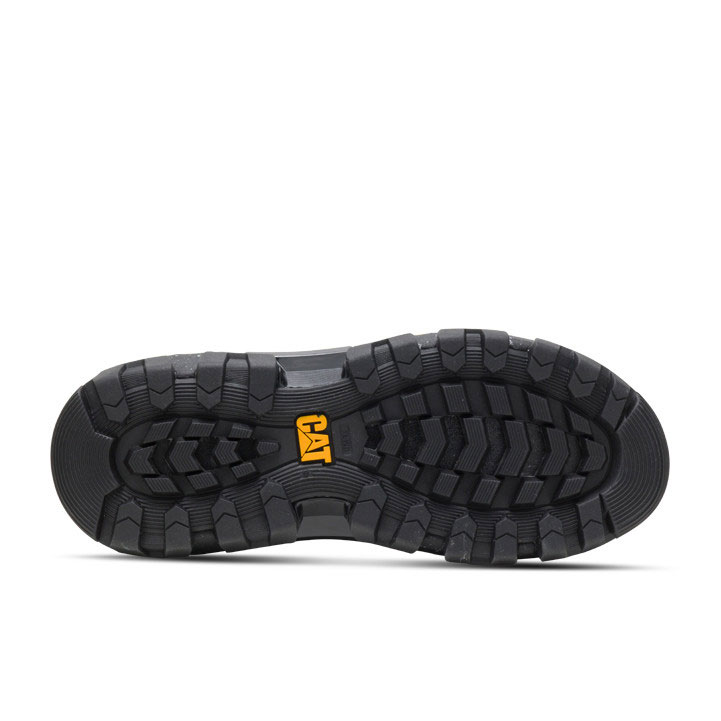 Caterpillar Raider Sport Sneakers Heren Zwart Geel  Belgie |  MKIZW-6385