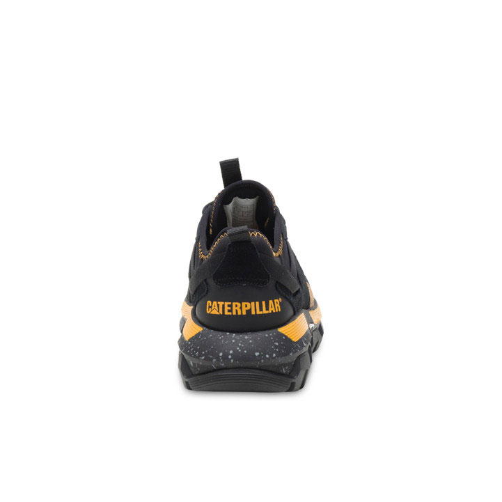 Caterpillar Raider Sport Sneakers Heren Zwart Geel  Belgie |  MKIZW-6385