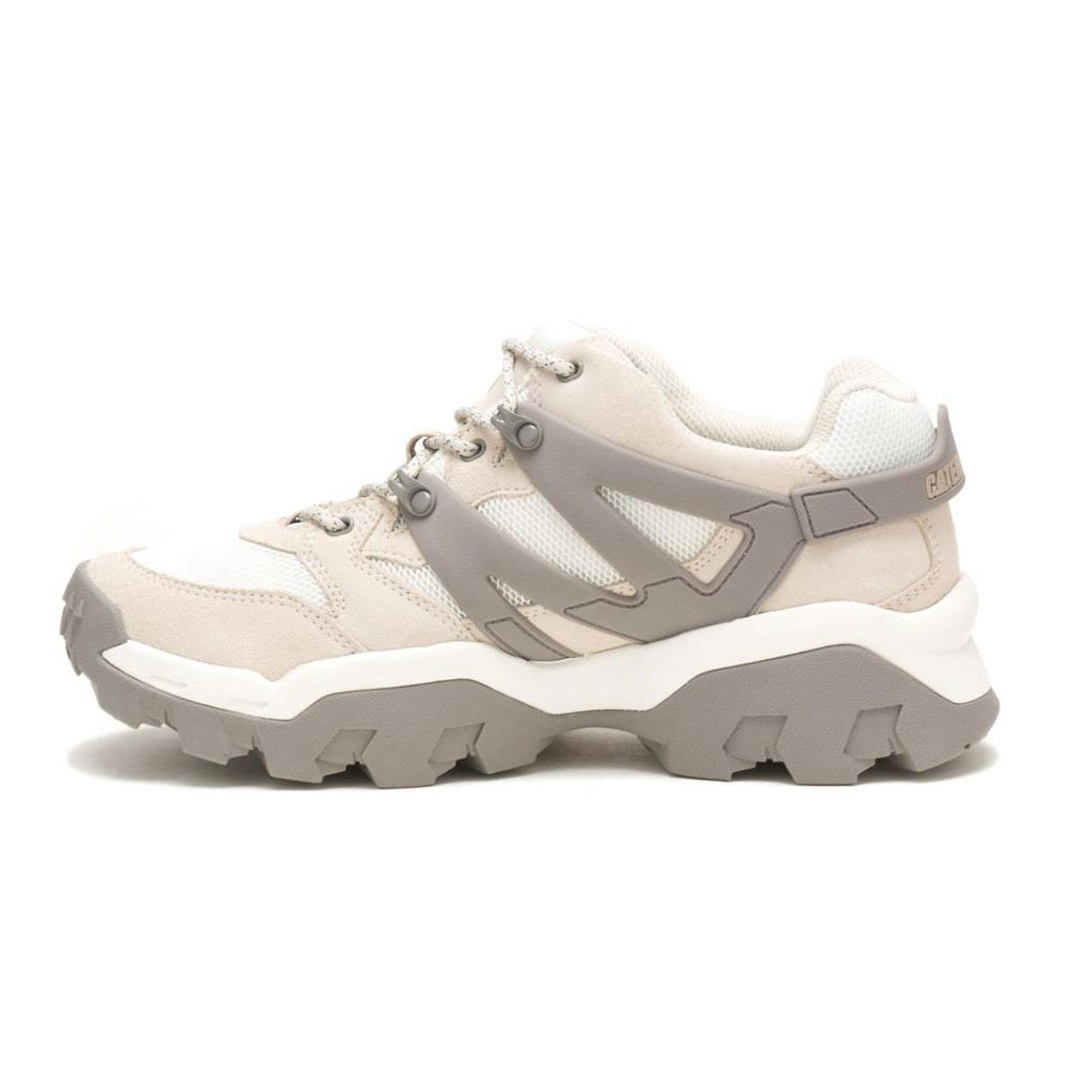 Caterpillar Reactor Sneakers Dames Wit  Belgie |  DAQNW-7281