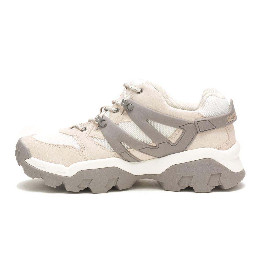 Caterpillar Reactor Sneakers Dames Wit  Belgie |  XUAEJ-5671