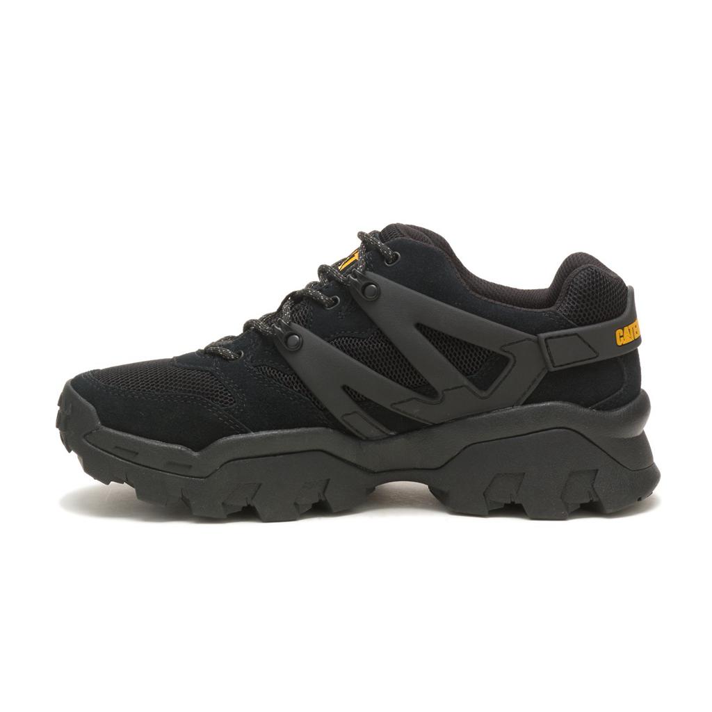 Caterpillar Reactor Sneakers Heren Zwart  Belgie |  KWACI-1678