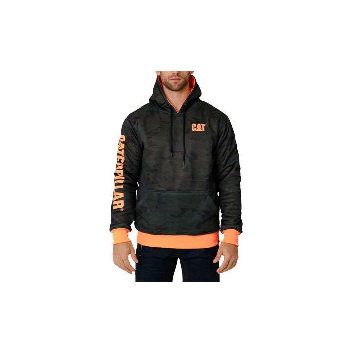 Caterpillar Reversible Banner Hoodie Sweatshirts Dames Oranje  Belgie |  FMDBR-3247