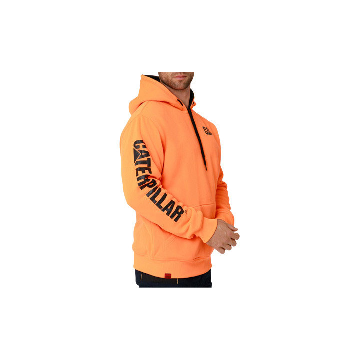 Caterpillar Reversible Banner Hoodie Sweatshirts Dames Oranje  Belgie |  FMDBR-3247