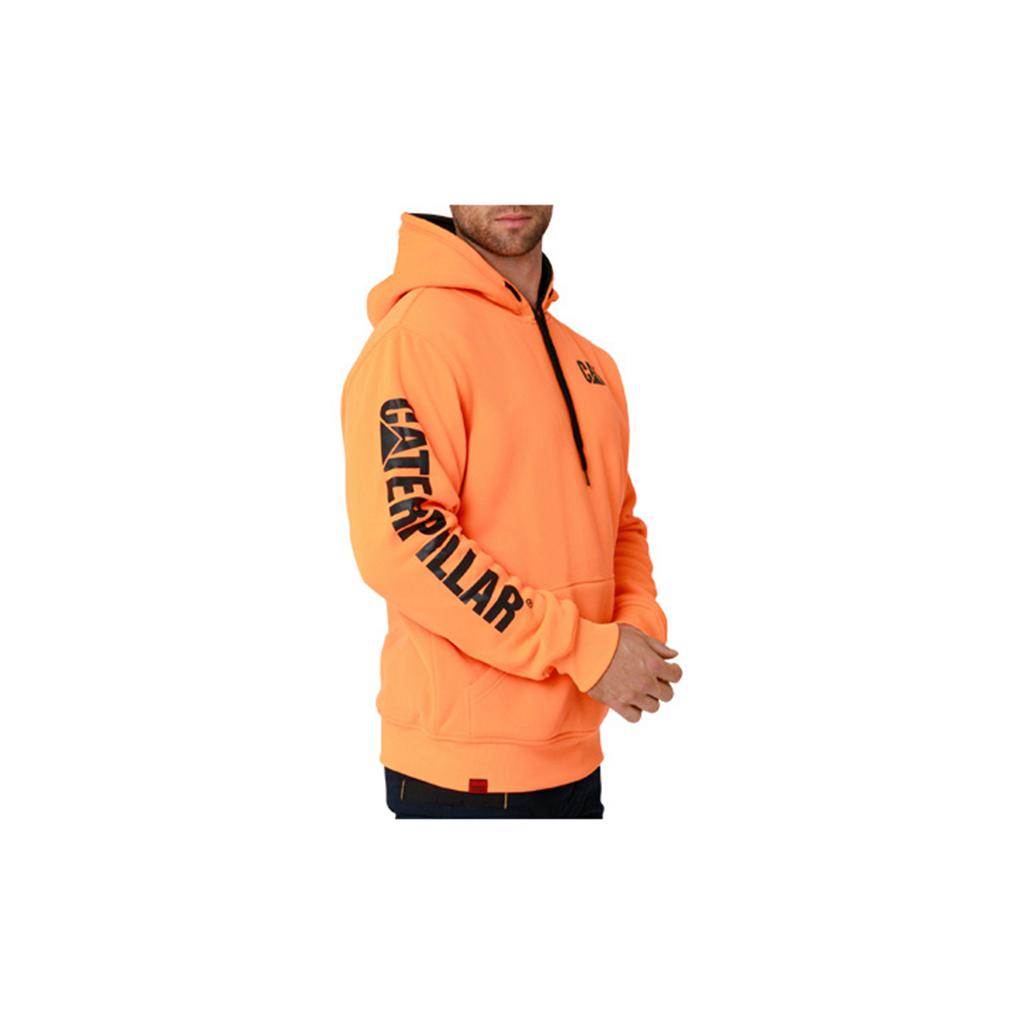 Caterpillar Reversible Banner Sweatshirts Heren Black/Orange  Belgie |  AXILM-3214