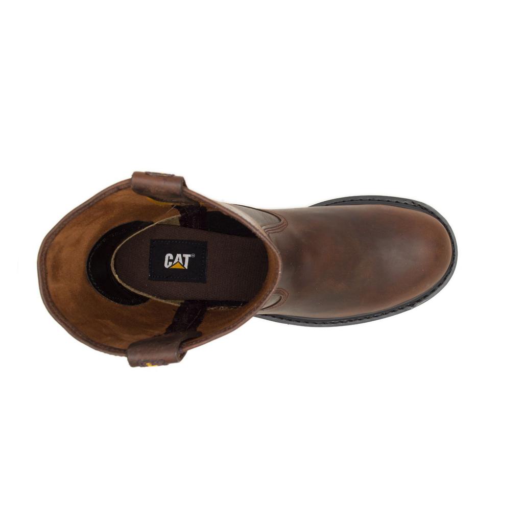 Caterpillar Revolver Slip On Heren Bruin  Belgie |  GWNJE-0825