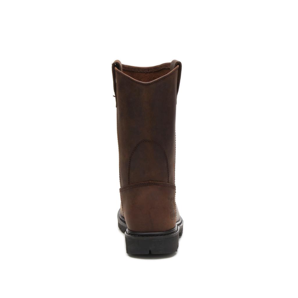 Caterpillar Revolver Steel Neus Slip On Heren Bruin  Belgie |  DCHUG-6027