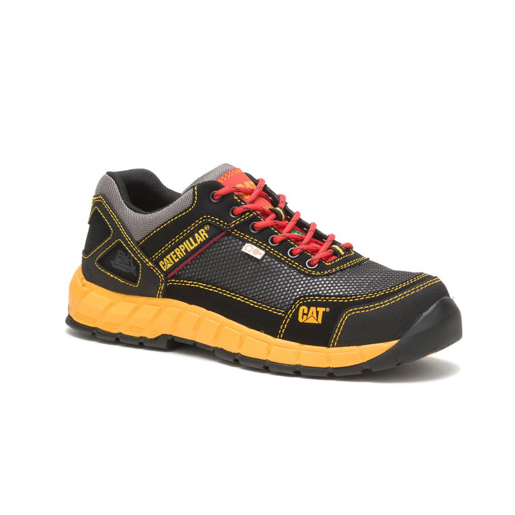 Caterpillar Shift Csa Composite Neus Sneakers Heren Grey/Orange  Belgie |  UZENM-4896