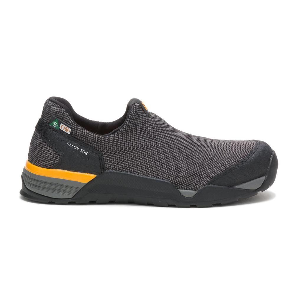 Caterpillar Sprint Mesh Moc Alloy Neus Csa Werkschoenen Heren Zwart  Belgie |  WTXPM-3107