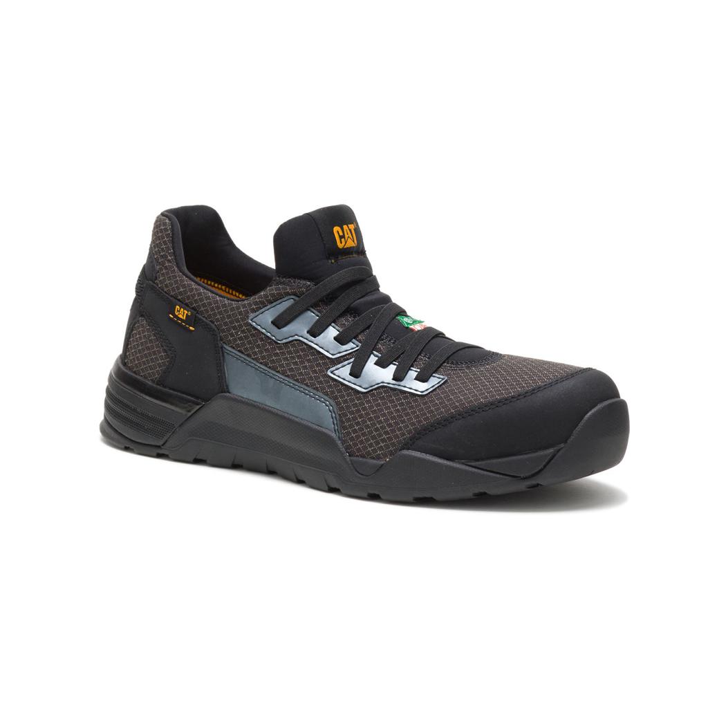 Caterpillar Sprint Textiel Alloy Neus Csa Werkschoenen Heren Zwart  Belgie |  LBCYK-6134