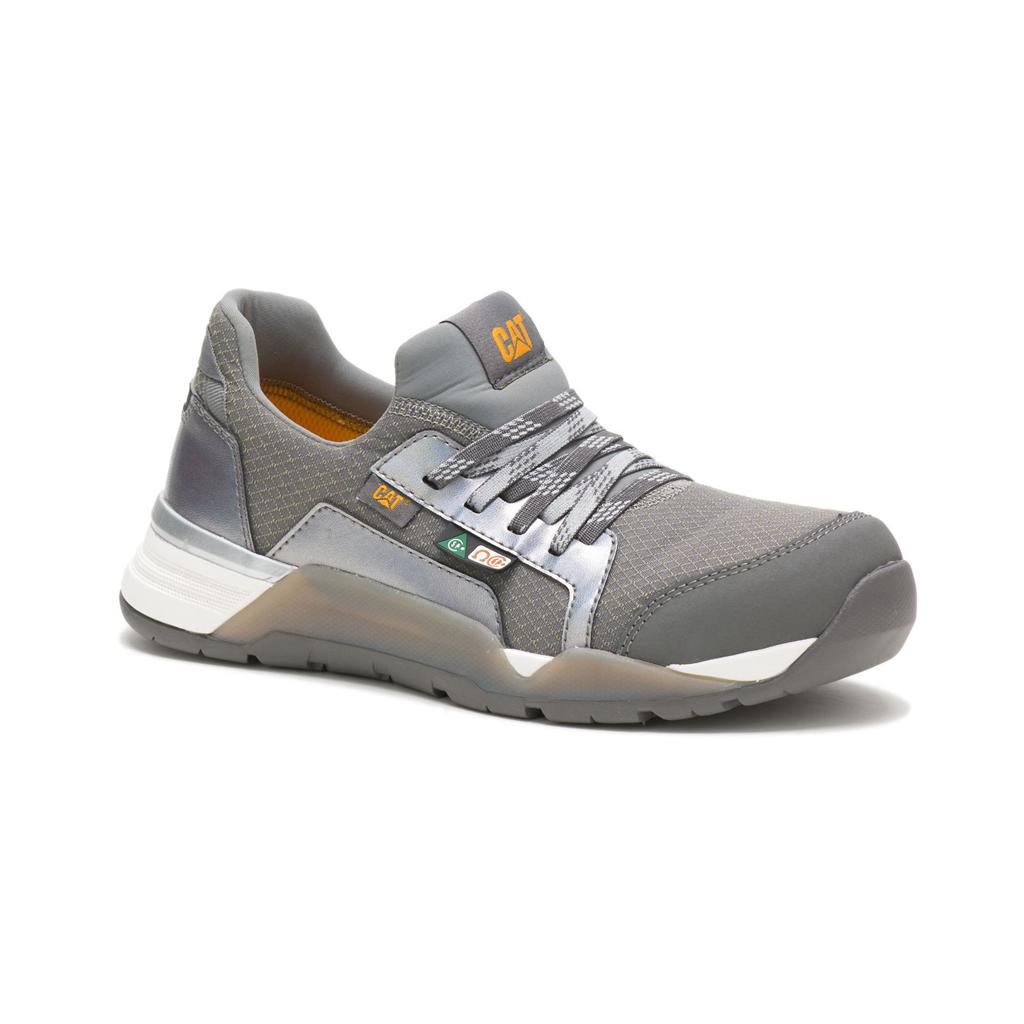 Caterpillar Sprint Textiel Alloy Neus Csa Werkschoenen Dames Grijs  Belgie |  SKZYH-3925