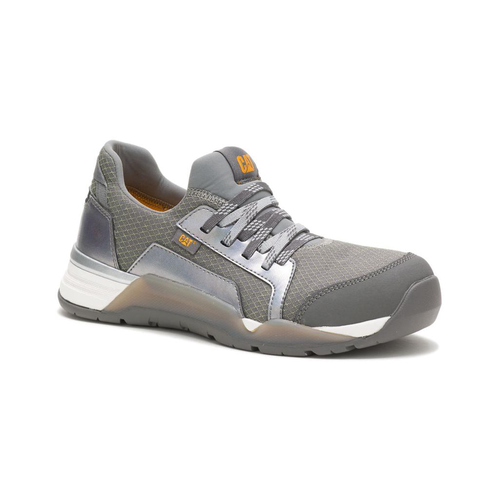 Caterpillar Sprint Textiel Alloy Neus Sneakers Dames Grijs  Belgie |  AYDRG-9136