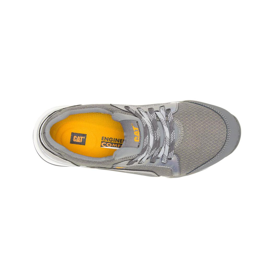 Caterpillar Sprint Textiel Alloy Neus Sneakers Dames Grijs  Belgie |  AYDRG-9136