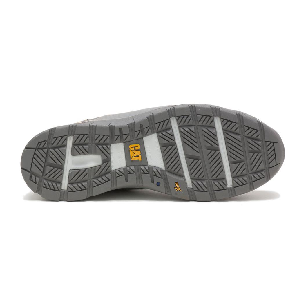 Caterpillar Sprint Textiel Alloy Neus Sneakers Heren Grijs  Belgie |  NOLQF-6184