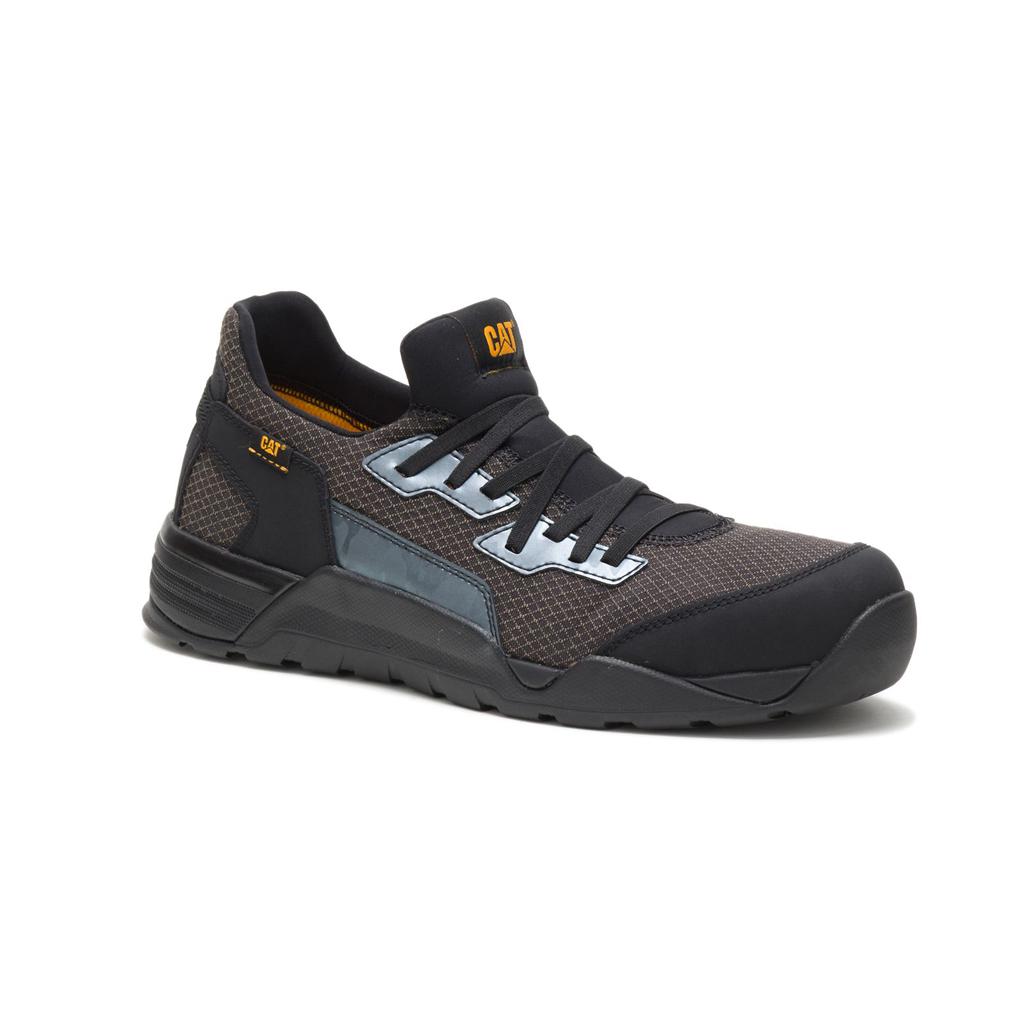 Caterpillar Sprint Textiel Alloy Neus Sneakers Heren Zwart  Belgie |  QHXDP-9071