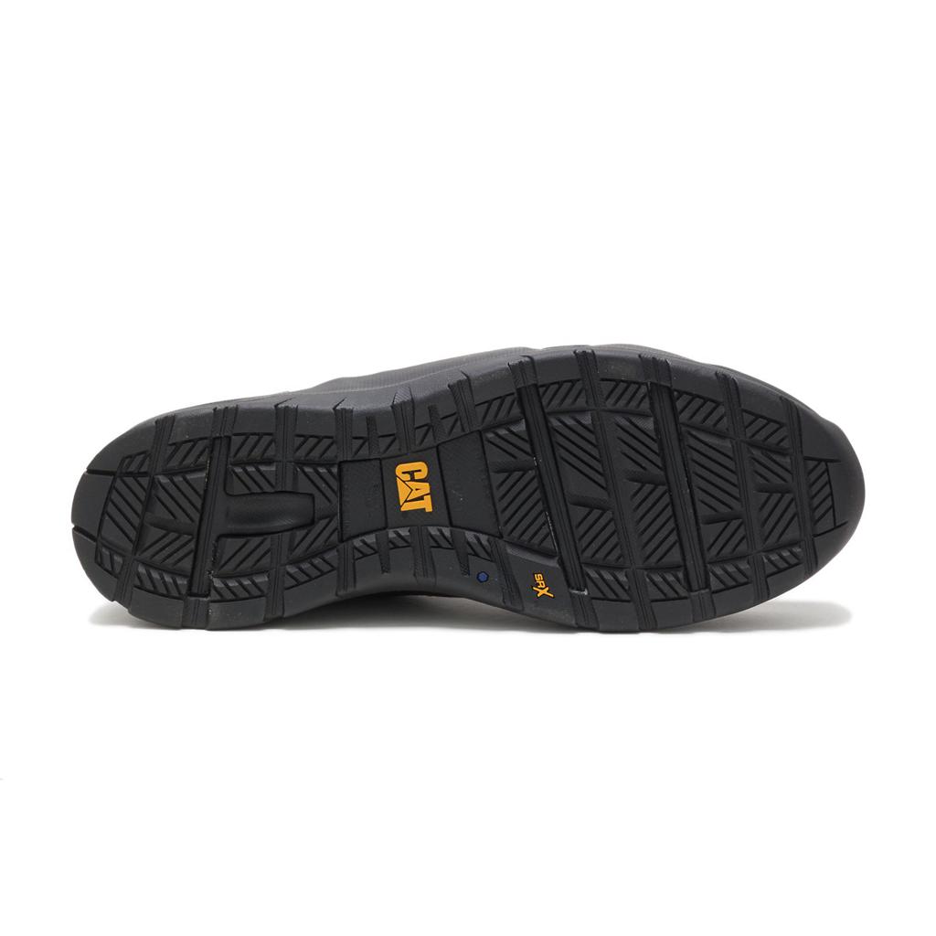 Caterpillar Sprint Textiel Alloy Neus Sneakers Heren Zwart  Belgie |  QHXDP-9071