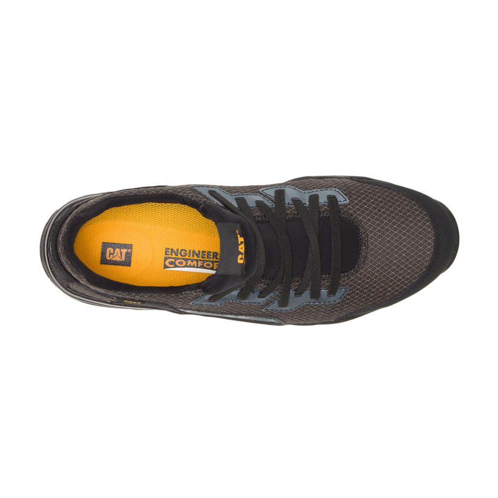 Caterpillar Sprint Textiel Alloy Neus Sneakers Heren Zwart  Belgie |  QHXDP-9071