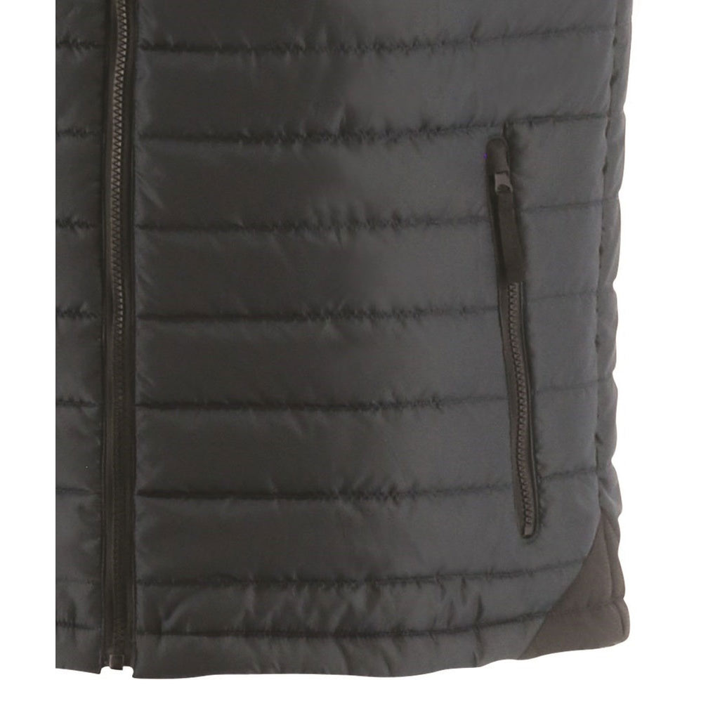 Caterpillar Squall Body Warmer Geïsoleerde Vesten Heren Donkerzwart  Belgie |  SWJKD-2460