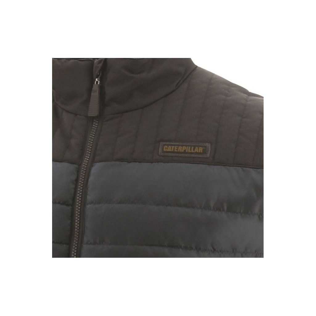 Caterpillar Squall Body Warmer Geïsoleerde Vesten Heren Donkerzwart  Belgie |  SWJKD-2460