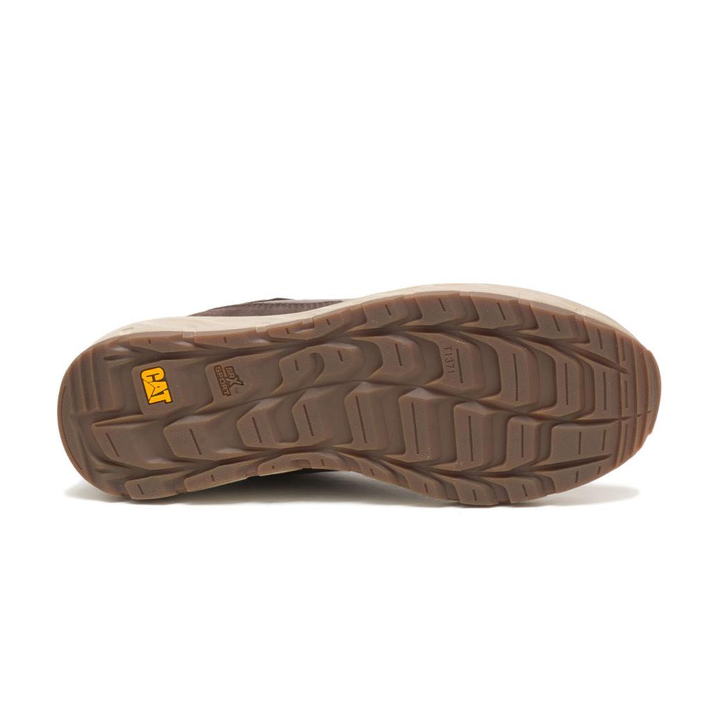 Caterpillar Stratify Wp Sneakers Heren Koffie  Belgie |  SBNOX-2907