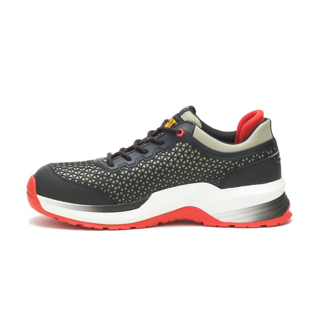 Caterpillar Streamline 2.0 Composite Neus Sneakers Heren Grijs Zwart  Belgie |  BSWQN-1269