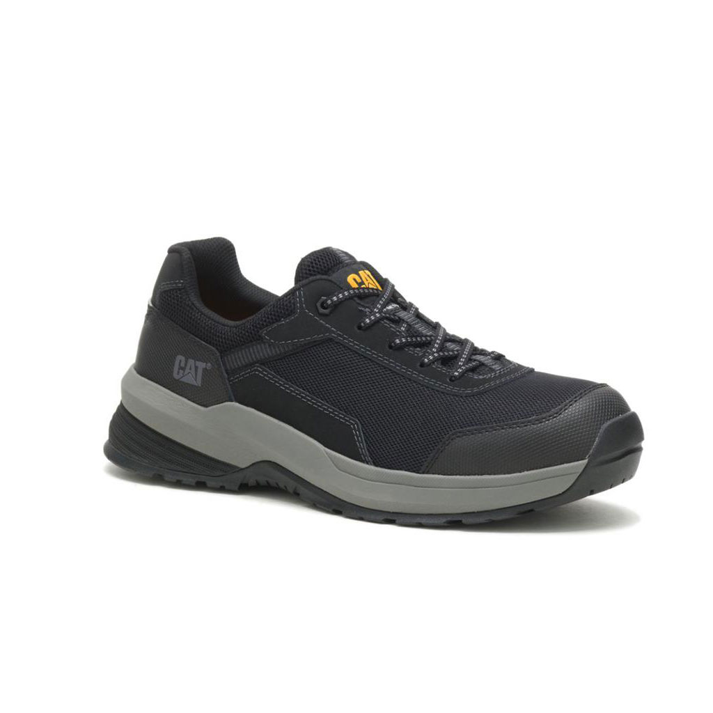 Caterpillar Streamline 2.0 Mesh Composite Neus Sneakers Heren Zwart  Belgie |  BJIFU-6421