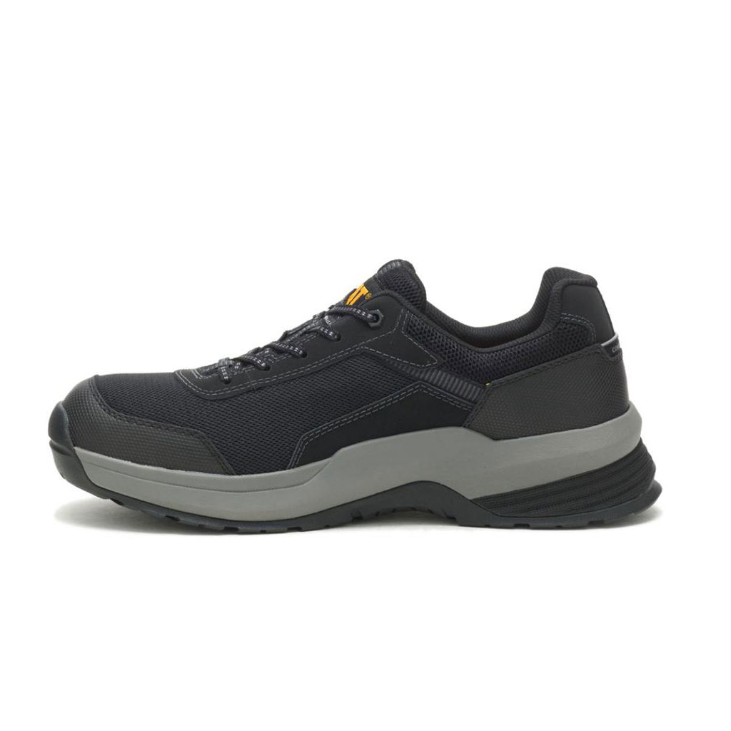 Caterpillar Streamline 2.0 Mesh Composite Neus Sneakers Heren Zwart  Belgie |  BJIFU-6421