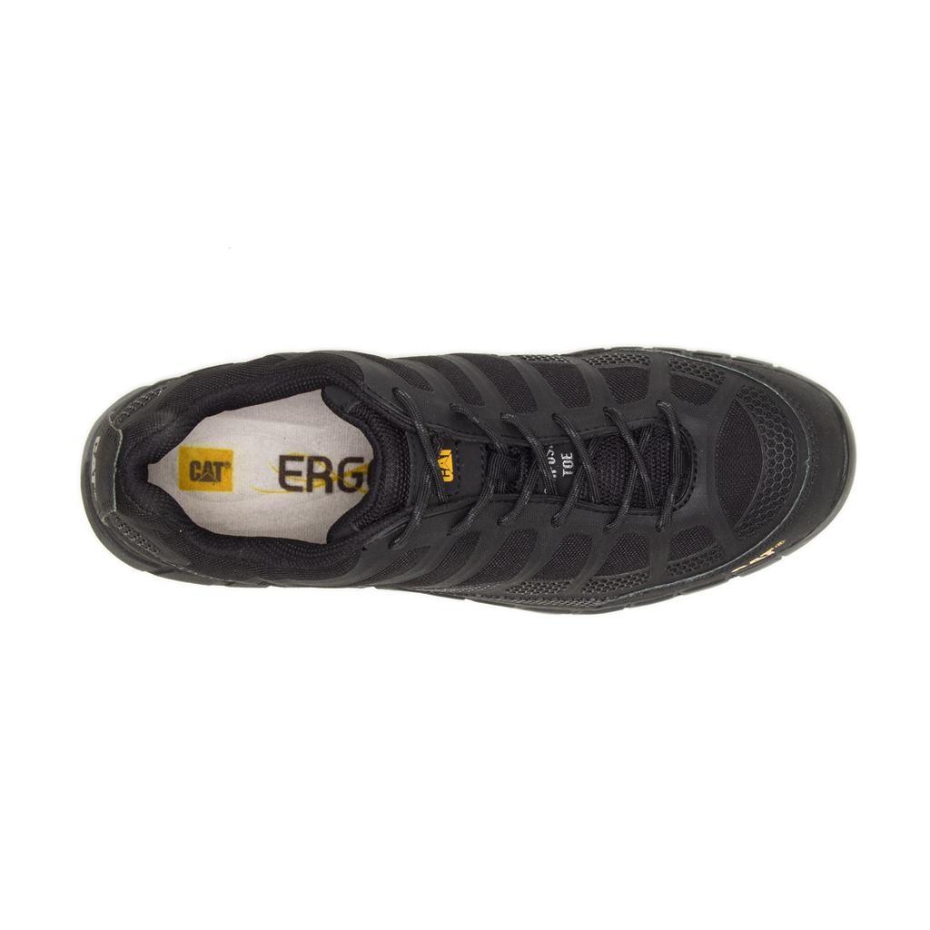 Caterpillar Streamline Composite Neus Sneakers Heren Zwart  Belgie |  HFRBT-7681