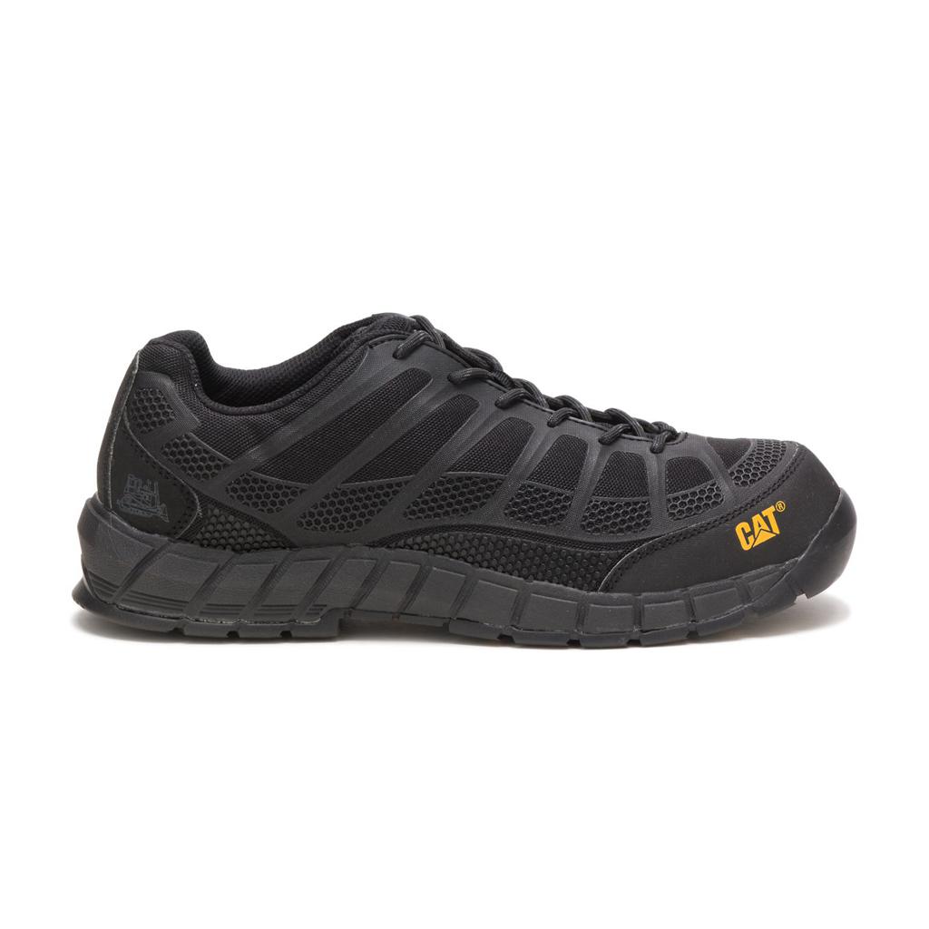 Caterpillar Streamline Composite Neus Sneakers Heren Zwart  Belgie |  HFRBT-7681