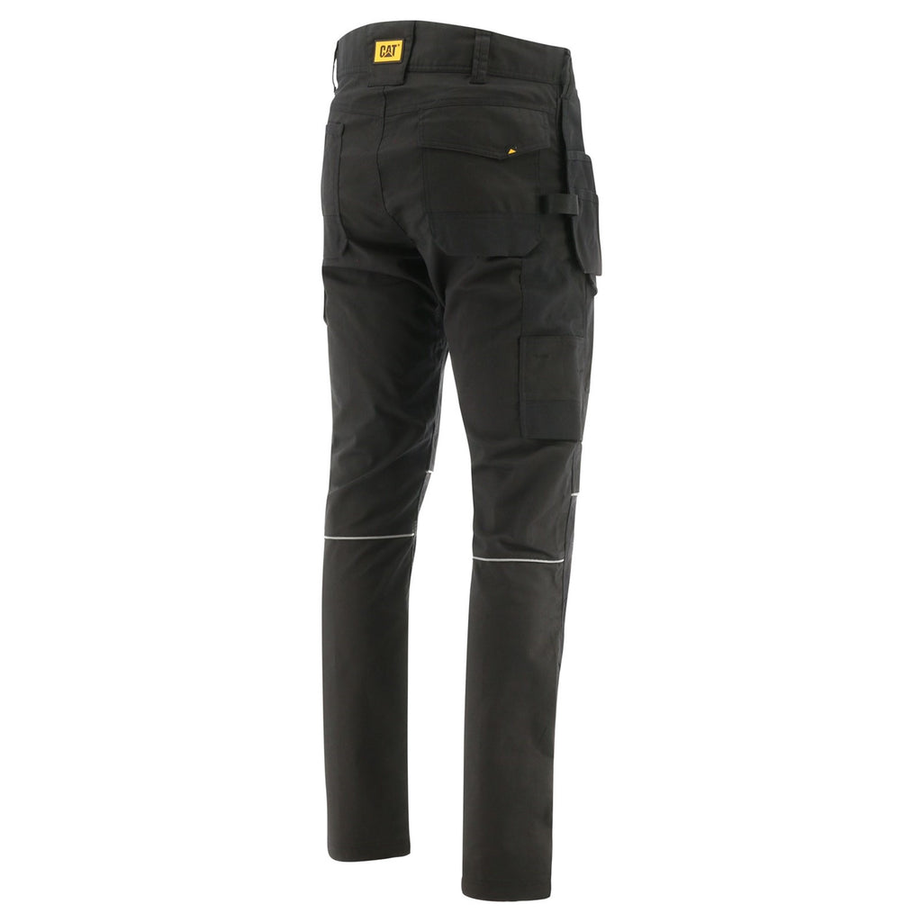 Caterpillar Stretch Pocket Broek Heren Zwart  Belgie |  MWSTL-1480