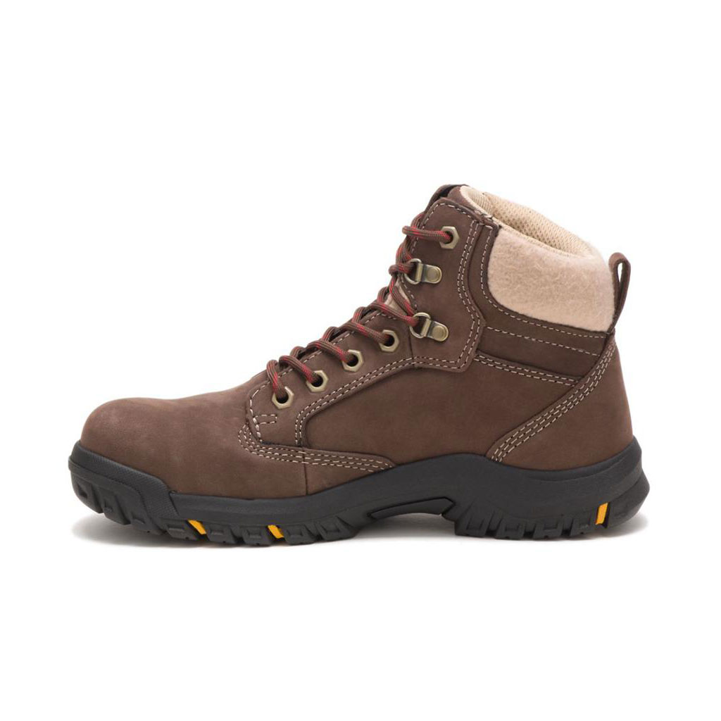 Caterpillar Tess Steel Neus Chukka Laarzen Dames Chocola Bruin  Belgie |  CBXVD-7302