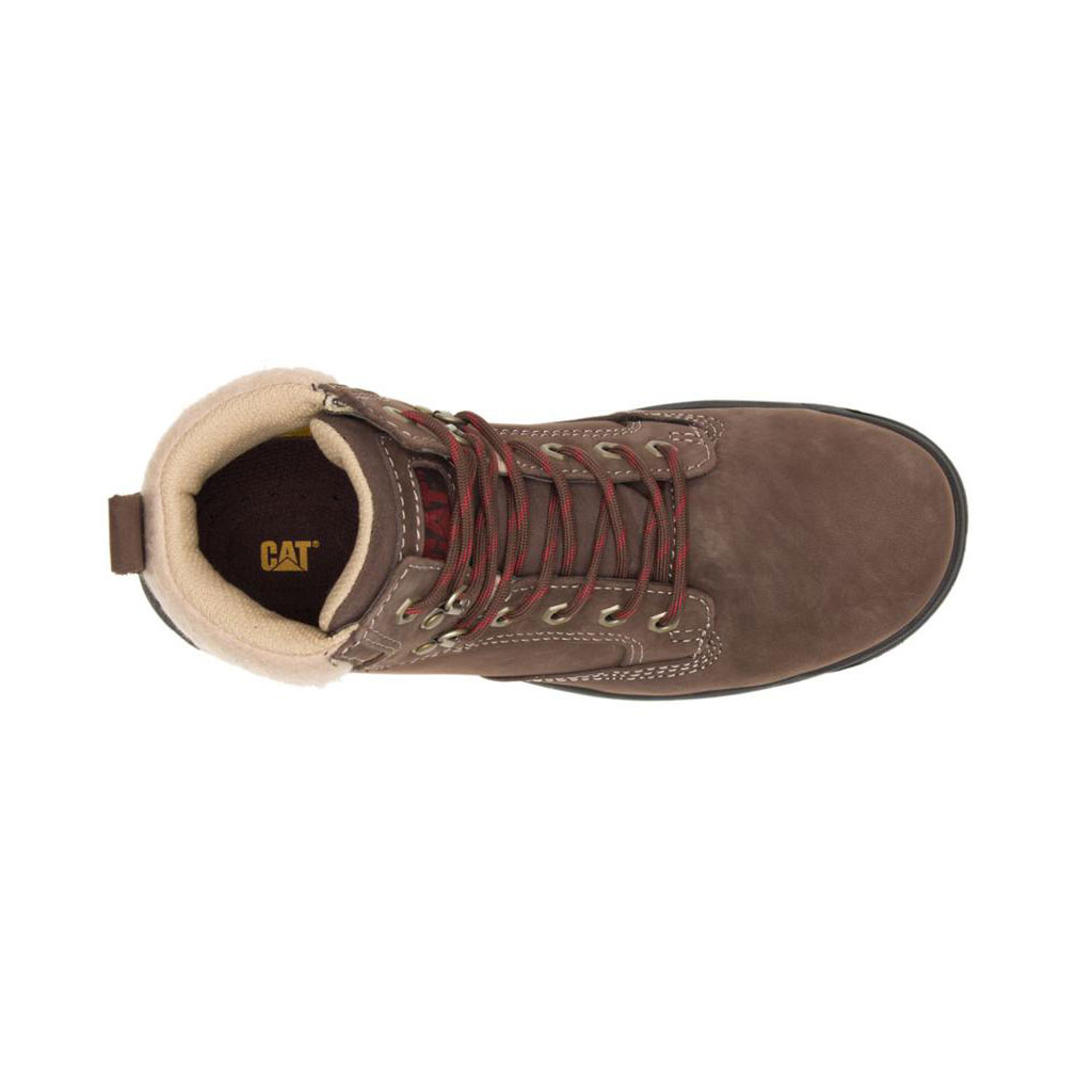 Caterpillar Tess Steel Neus Chukka Laarzen Dames Chocola Bruin  Belgie |  CBXVD-7302