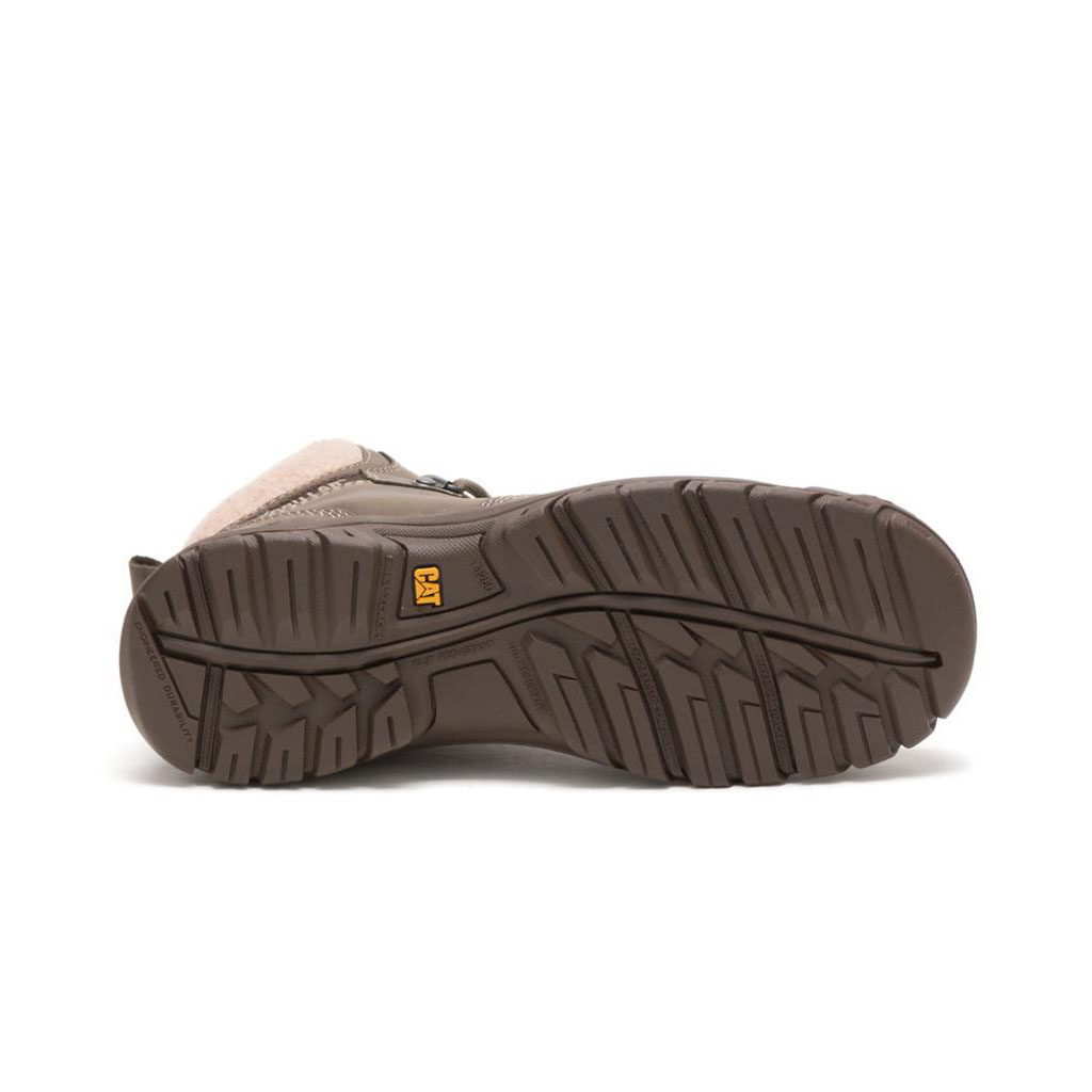 Caterpillar Tess Steel Neus Slip Resistant Footwear Dames Donkergrijs  Belgie |  KECDF-4312